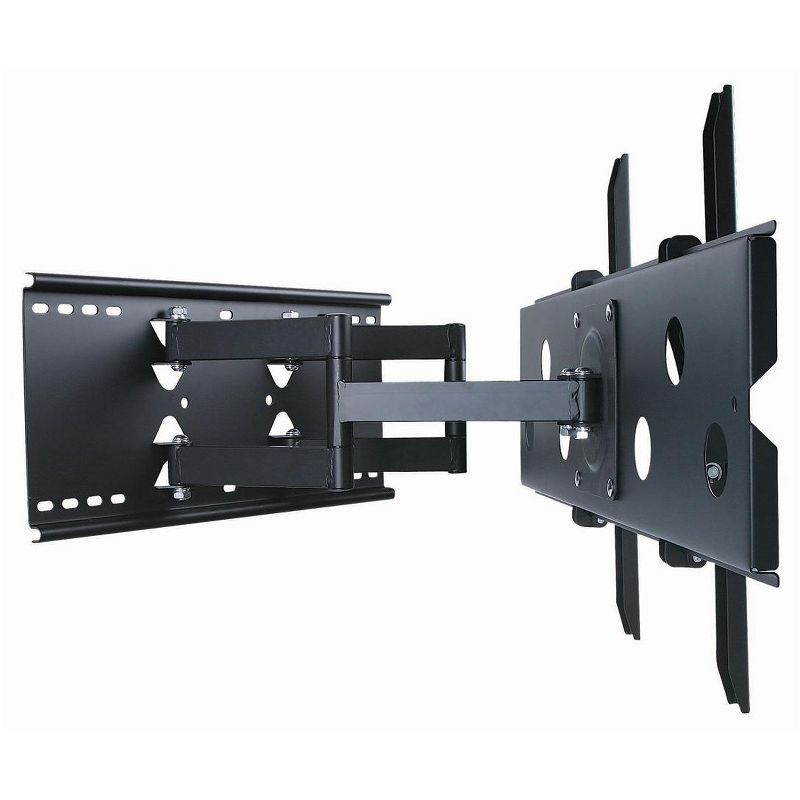 Monoprice Titan Series Full Motion Wall Mount For Large 32" - 60" Inch TVs Displays, Max 175 LBS. 50x50 to 750x450, Black, Rohs Compliant, 2 of 7