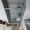 ONWITH 50 in. - 54 in. W x 72 in. H Sliding Framed Shower Door in Chrome with Clear Glass - 4 of 4