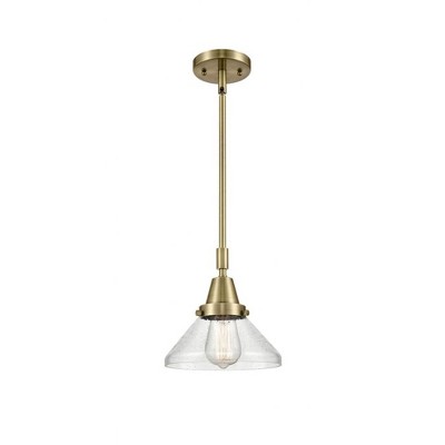 Caden - 1 Light Stem Hung Mini Pendant In Industrial Style-9.13 Inches Tall and 8 Inches Wide