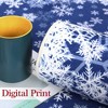 Christmas Area Rug Xmas Snowflake Accent Rug Holiday Decorative Soft Carpet - 4 of 4