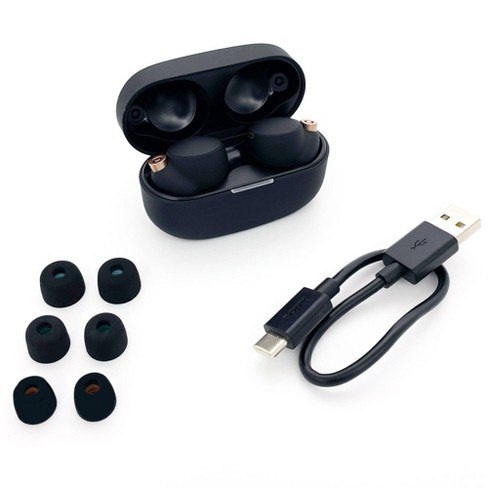 Sony Noise-Cancelling True Wireless Bluetooth Earbuds - WF-1000XM4 - Black  - Target Certified Refurbished