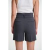 Lafidi Women’s Libbi Hi-Rise Paperbag Shorts with Self Sash Belt and Side & Welt Pockets for a Flowy Yet Tailored Look - 4 of 4