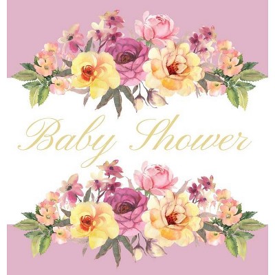 Guest book for baby shower guest book (Hardcover) - by  Lulu and Bell