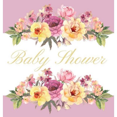 Guest book for baby shower guest book (Hardcover) - by  Lulu and Bell