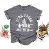 Simply Sage Market Women's Farm Fresh Trees Stars Short Sleeve Garment Dyed Tee - 3 of 4