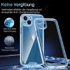 Reiko High Quality 2X Clean PC and TPU Bumper Case In Clear For Apple iPhone 14 Plus - image 3 of 4