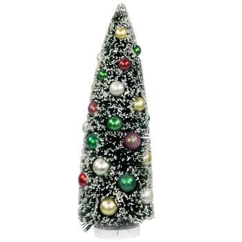 Northlight 15" Green Frosted Sisal Pine Artificial Christmas Tabletop Tree