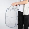 Unique Bargains Folding Laundry Basket 14.17"x22.83" 1 Pc - 2 of 4