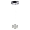 CWI Lighting Milan LED Mini Pendant With Chrome Finish - 2 of 4
