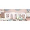 Full Size Wood Daybed Frame with Fence White - 2 of 4