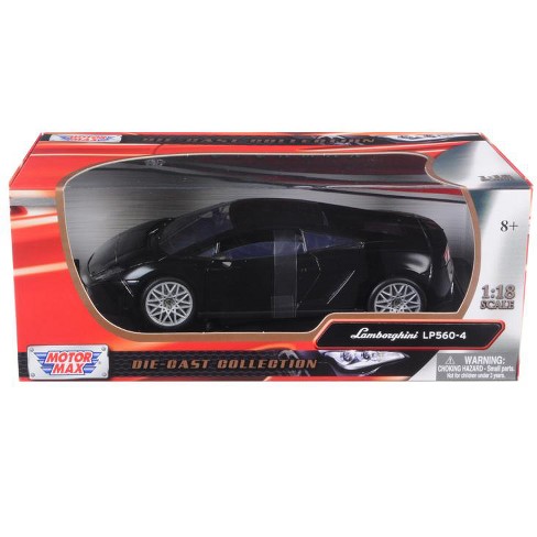 Lamborghini Lp 560-4 Black 1/18 Diecast Car Model By Motormax : Target