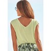 Women's Cord Detail V-Neck Top - LASCANA - 2 of 4