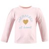 Hudson Baby Infant Girl Swim Rashguard Set, Mermaid At Heart - image 3 of 4