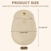 Unique Bargains Snap Button Velvet Jewelry Pouches with Pads 8 Pcs - 2 of 4