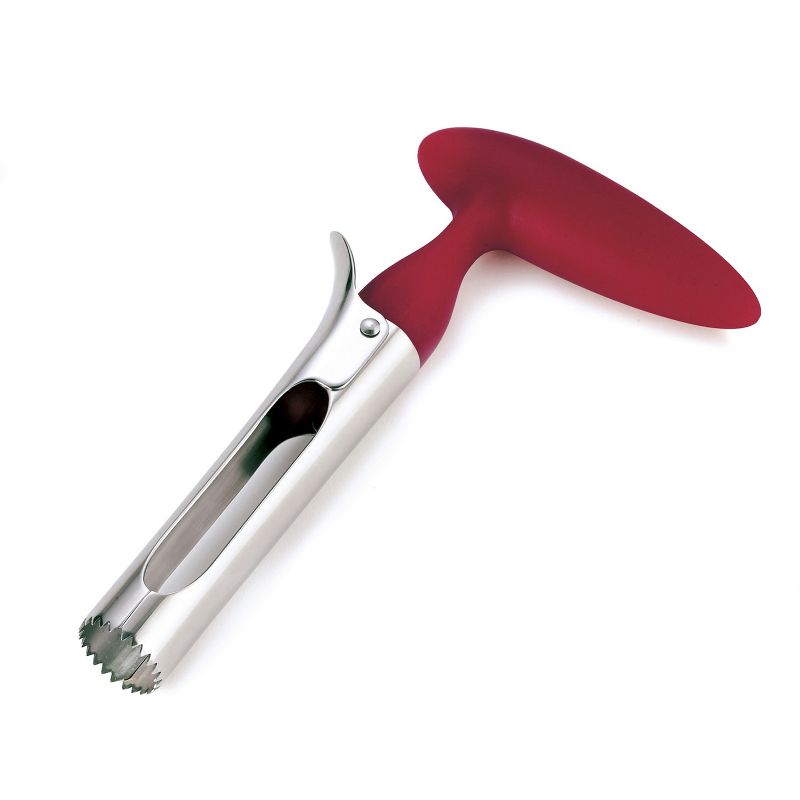 Cuisipro Easy Release Apple Corer, Stainless Steel, Red, 1 of 4