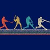 Junior's Design By Humans Vintage Distressed Baseball Swing By LuckyCharm99 T-Shirt - 2 of 2