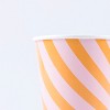 Meri Meri Pink & Orange Stripy Cups (Pack of 8) - 2 of 3