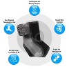 TRAKK Heating Massaging Foot & Ankle Wrap Brace- Multi Level Settings for Pain Relief - 2 of 4