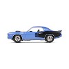 1/64 1971 Plymouth 'Cuda 440 6bbl Shaker, B5 Blue 60th Anniversary 17 28160-D - 3 of 4