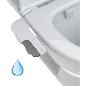 Garvee Mechanical Bidet Attachment, Bidet Attachment for Toilet, Toilet Bidet with Dual Self-Cleaning Nozzles, Rear and Feminine Wash - 1 of 4