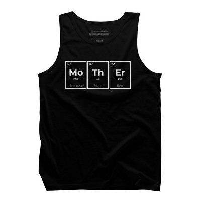 Men's Design By Humans Mother Periodic Table of Elements By BlackBerry55 Tank Top