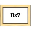 PosterPalooza | Photo Size Simple Gold Picture Frame - UV Acrylic, Foam Board Backing, Hanging Hardware - 2 of 4