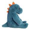 Aurora Large Da Dino Sluuumpy Cozy Stuffed Animal Blue 15" - 4 of 4