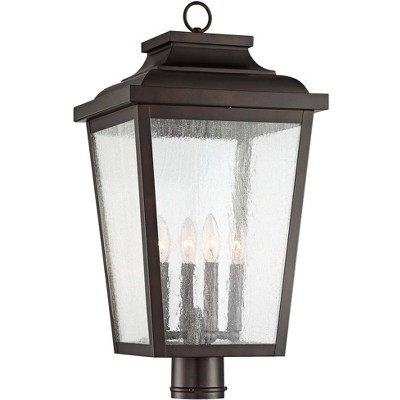 Minka Lavery Irvington Manor 24 1/4"H Chelesa Bronze Outdoor Post Light