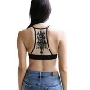 Women's Tattoo Mesh Racerback Bralette - LETO - 2 of 2