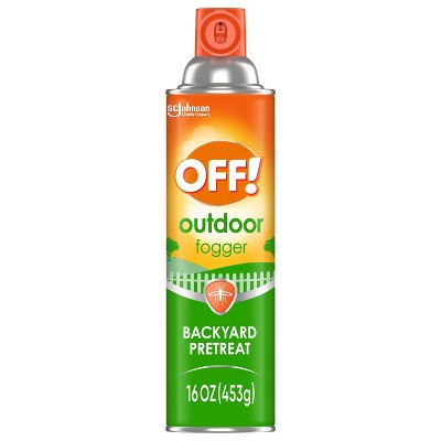 OFF! Backyard Pretreat Outdoor Mosquito Repellent Fogger - 16oz
