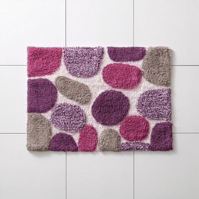 BrylaneHome Pebbles Bath Mat