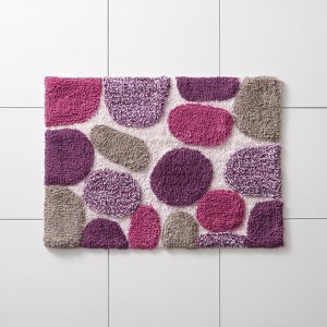 BrylaneHome Pebbles Bath Mat - 1 of 3