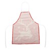 Unique Bargains Christmas Aprons Linen Red Beige 21.65"x26.77" 1Pc - 4 of 4