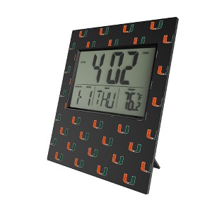 Keyscaper NCAA ACC Universities Fashion Pattern Wall Clock - 1 of 4