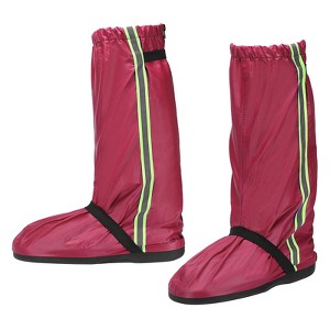 Unique Bargains Waterproof Outdoor Protective Zipper Non-Slip Shoe Gaiters 1 Pair - 1 of 4