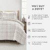Modern Geometrics & Thatch Pattern 3PC Duvet Cover & Shams Set, Ultra Soft, Easy Care - Becky Cameron - 3 of 4