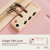 Coolife Premium ABS Travel Luggage Set , 3-Piece TSA Lock Suitcase Ensemble with 20, 24, and 28 Inch Sizes with 360¡ã Spinner Wheels - 3 of 4