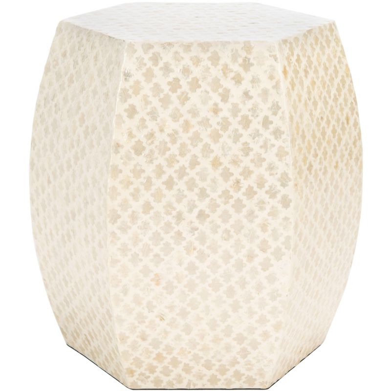 Rylie Accent Table - White - Safavieh., 1 of 9