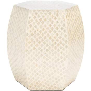 Rylie Accent Table - White - Safavieh.