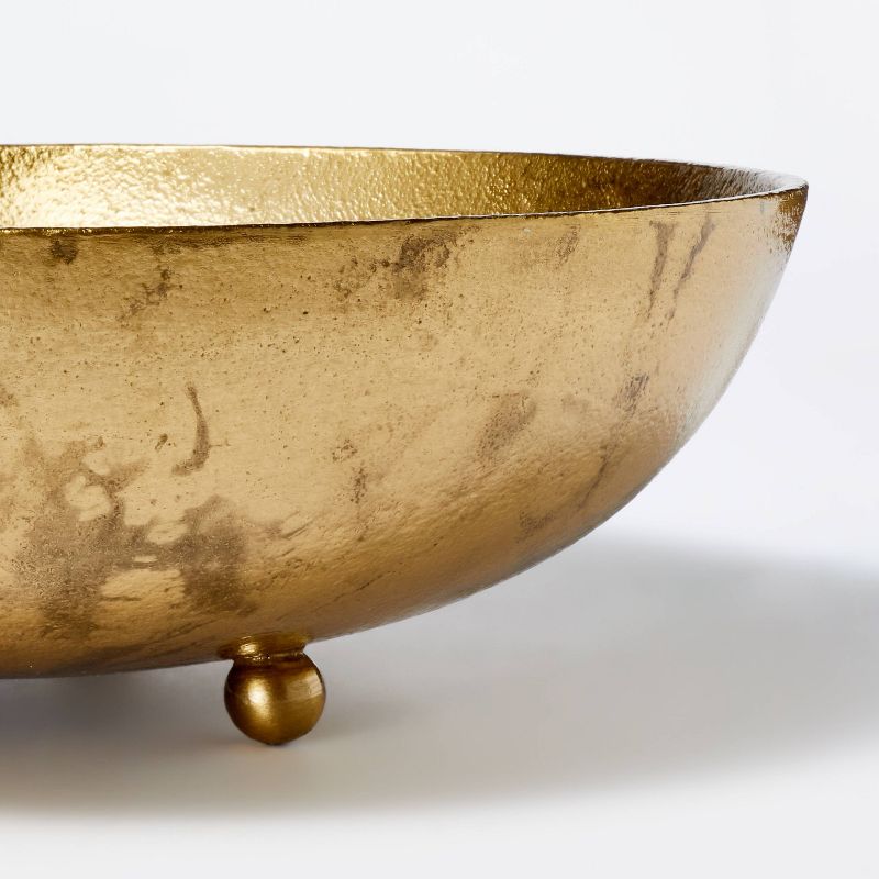 Cast Metal Bowl Gold - Threshold&#8482; designed with Studio McGee, 3 of 11