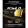 ORICO 2TB NVMe SSD PCIe 4.0- Up to 7400MB/s, M.2 SSD 2280 PCIe 4.0X4 Internal Solid State Drive SSD - 3 of 3