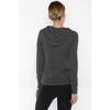 JENNIE LIU Women's 100% Pure Cashmere Long Sleeve Zip Hoodie Cardigan Sweater - 2 of 2