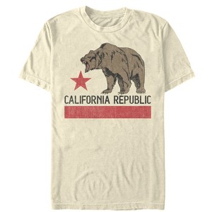 Men's Lost Gods Hungry California Republic Bear T-Shirt - 1 of 3