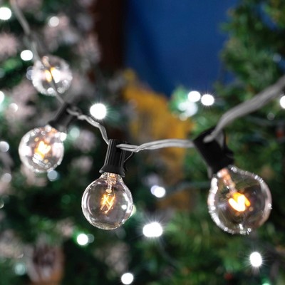 Clear Globe G50 Dimmable Incandescent Decorative Bulbs, 25 Pack