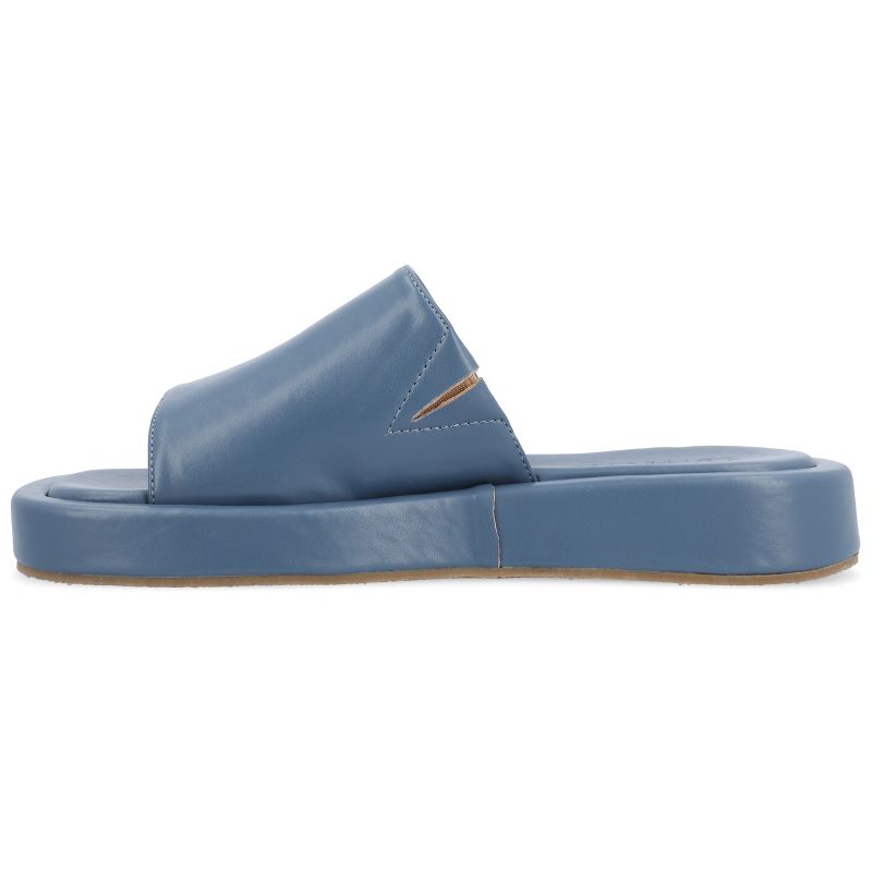 Journee Collection Womens Denrie Tru Comfort Foam Slide Flatform Sandals, 2 of 10