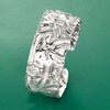 Ross-Simons Italian Sterling Silver Hammered Cuff Bracelet - 3 of 4