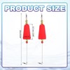 Unique Bargains Plastic Weighted Popping Corks Conical Fishing Floats Rigs 2 Pcs - 2 of 4