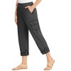 Collections Etc Convertible Cargo Pants - 2 of 4
