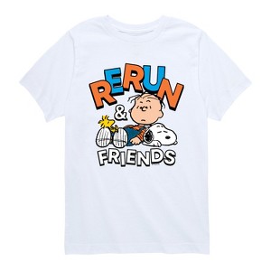 Boys' - Peanuts - Rerun And Friends Short Sleeve Graphic T-Shirt - 1 of 4