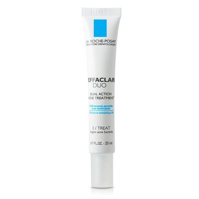 La Roche Posay Effaclar Dermatological Acne Treatment 3-Step System Kit with Medicated Gel Cleanser - 7.5 fl oz